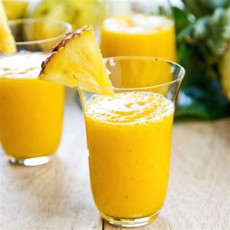 5 Good Pineapple Smoothie Recipes For Weight Loss