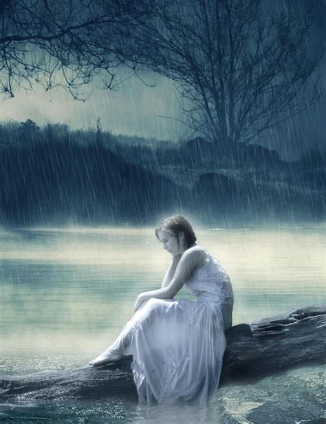 Lonely Sad Girl Images In Rain Images