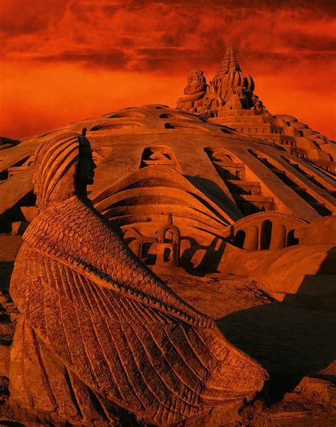 Sand Castle Lost City Of Atlantis Photograph By Robert Jensen