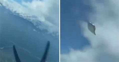 pilot captures the best ufo footage ever in flyby creepy video ebaum s world