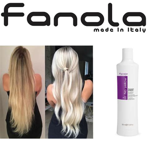 The blondifier illuminating shampoo and conditioner is enriched with açai berry extract (good in your breakfast bowl, even. Fanola No Yellow Shampoo Purple Shampoo Toner For Blond ...