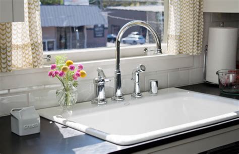 The kitchen sink is definitely the most used item in the kitchen, other than the stove. All About: Drop-In Kitchen Sinks | Kitchn