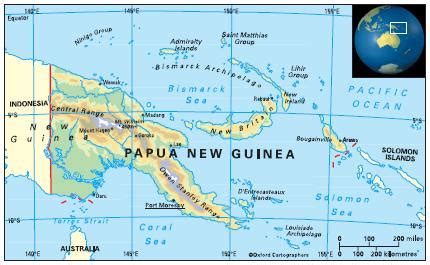 Geography In Papua New Guinea