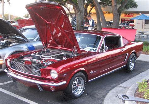 Candy Red 1966 Ford Mustang Fastback Photo Detail