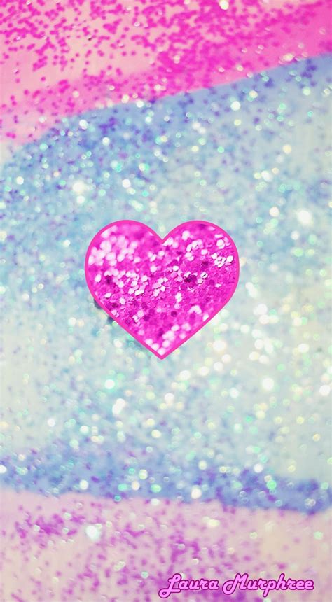 Glitter Heart Wallpaperheartpinkloveglittermagenta 565141