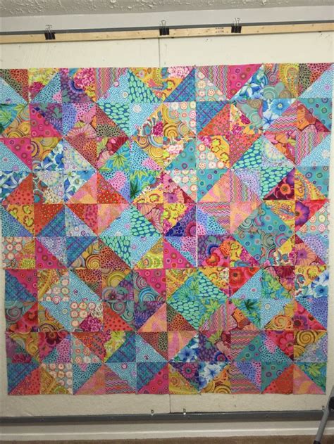 Pin By Pat Lowers On Kaffe In 2020 Half Square Triangle Quilts