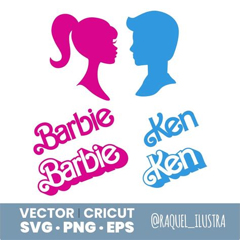 Logo Barbie Barbie Y Ken Barbie Silhouette Svg Barbie Party Retro