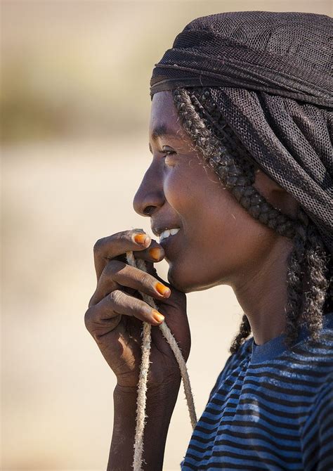 Afar Tribe Woman Assaita Afar Regional State Ethiopia Eric