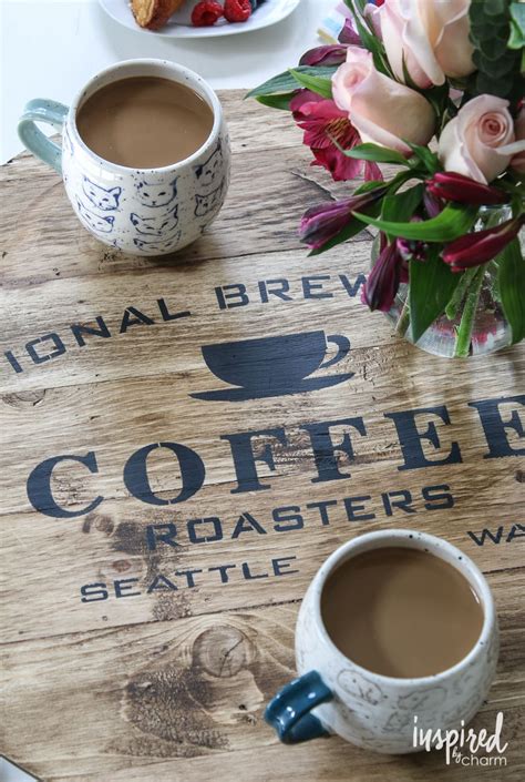 Maybe you would like to learn more about one of these? DIY Coffee Stenciled Wooden Tray