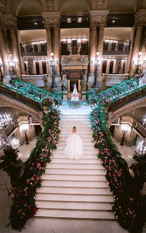 An Incredible Wedding At The Opera Garnier In Paris Audrey Magical