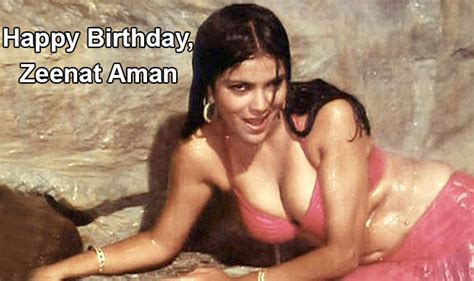 Zeenat Aman Birthday Special Sexy Looks Of The Sensual Actress In