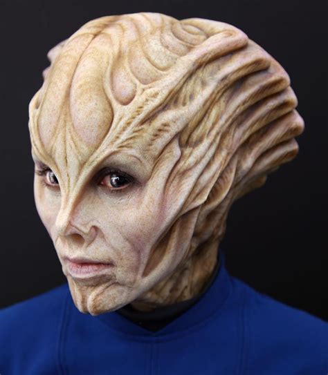 STAR TREK BEYOND Sil Female Alien Makeup I Designed And Sculpted For