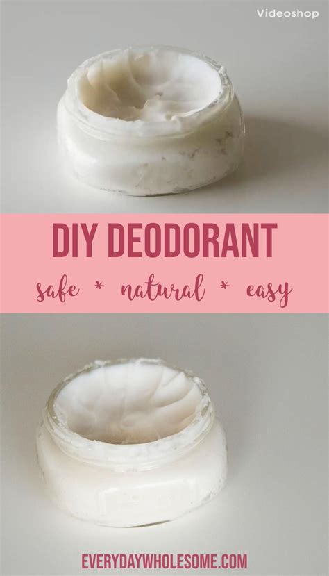 How To Make Your Own Diy Homemade Natural Nontoxic Deodorant Recipe Artofit