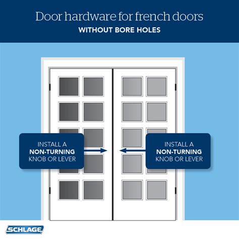 How To Install Interior French Door Hardware Tutorial Pics