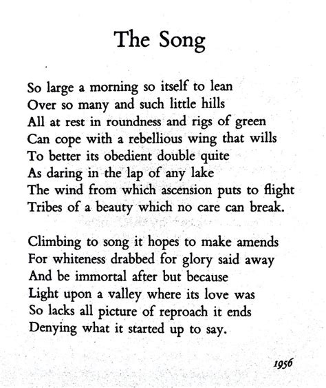Wystan Hugh Auden The Song Grief Poems Poems Words