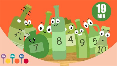 Ten Green Bottles Song And More Counting Rhymes For Toddlers Youtube