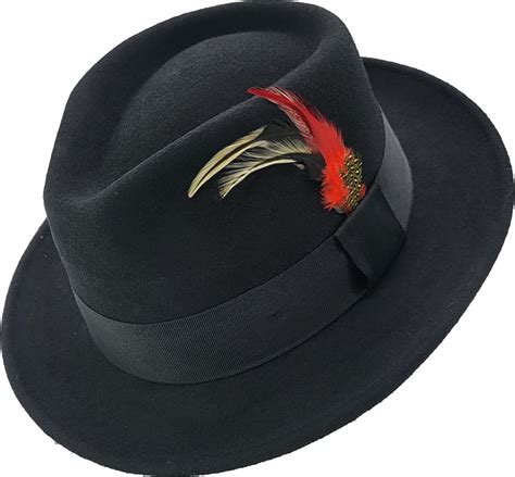 Classic Wool Trilby Hat