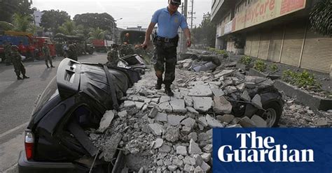 Philippines Earthquake In Pictures World News The Guardian