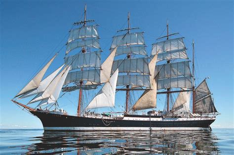 Barque Sedov Worlds Largest Sailing Ship Returns To Sea