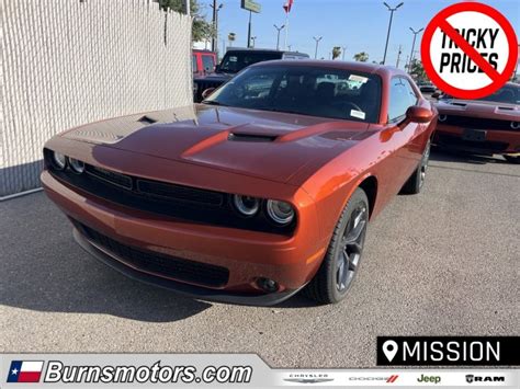 New 2023 Dodge Challenger Sxt Blacktop Coupe In Mission 23889 Burns