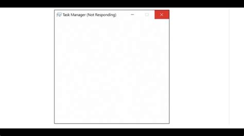 Fix Task Manager Not Responding On Windows 10 Youtube