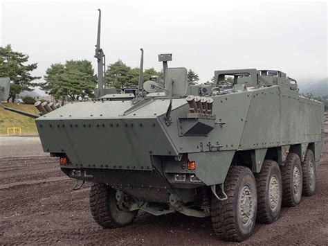 Komatsu Next Generation 8x8 Armoured Personnel Carrier Army Technology