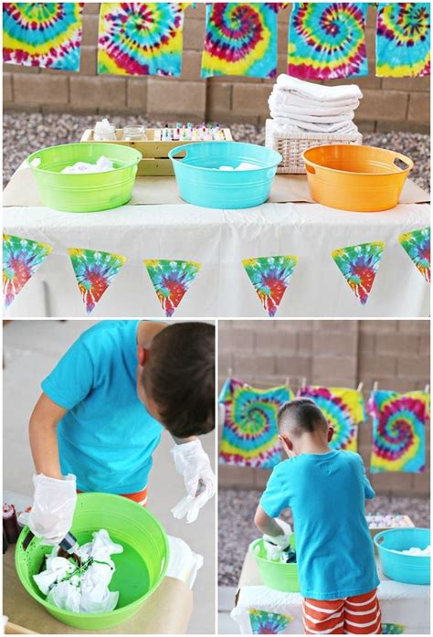 5 Tie Dye Party Tips For Kids Fun Birthday Party Idea Tie Dye Party