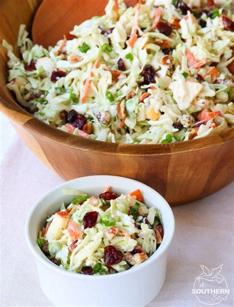 Maybe you would like to learn more about one of these? Cranberry Pecan Slaw - A Southern Soul | Slaw recipes ...