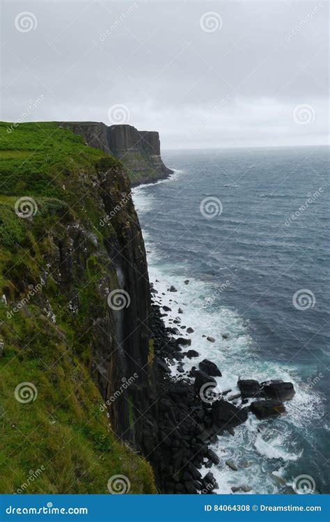 Cliffs In Scotland Stock Photo Image Of Western Ocean 84064308