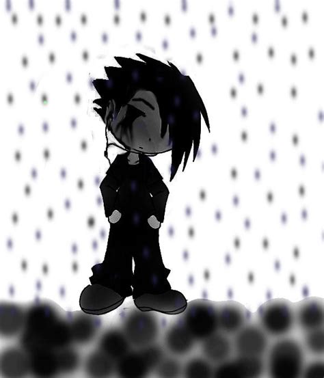 Emo In The Rain By Dolens Clamor On Deviantart