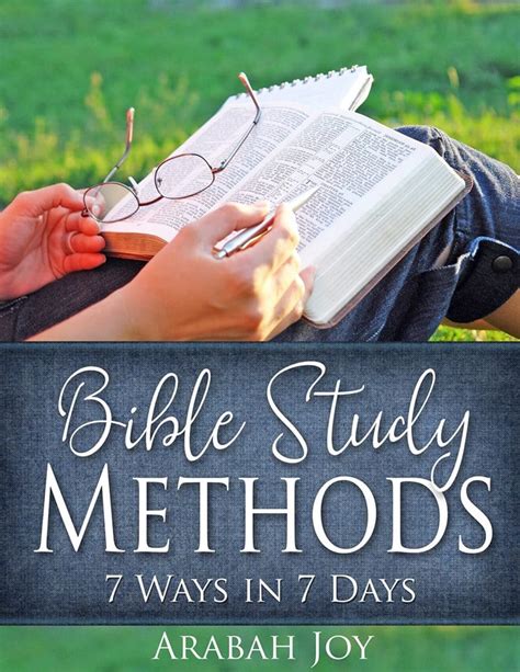 Bible Study Methods 7 Ways In 7 Days