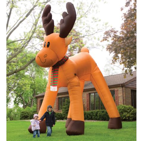 Tanya talks about a bunch of movies she has recently seen in the theater. The Two Story Inflatable Reindeer - Hammacher Schlemmer