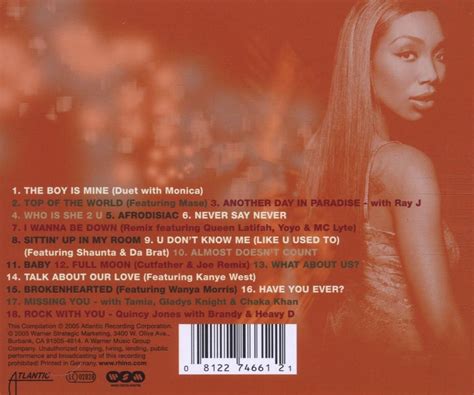 Brandy The Best Of Brandy Brandy Cd Album Muziek