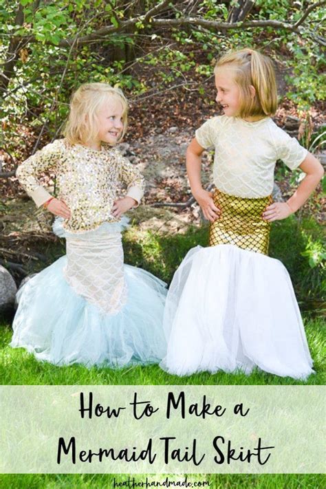 Make A Mermaid Tail Skirt