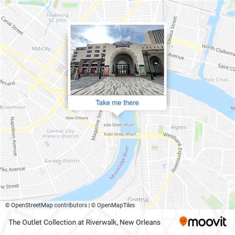 How To Get To The Outlet Collection At Riverwalk In New Orleans By Bus