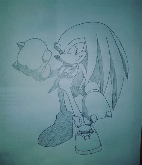 Knuckles The Echidna Sonic Knuckles Sonic Drawing Drawings