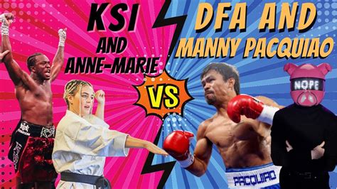 Ksi X Anne Marie Vs Manny Pacquiao X Digital Farm Animals Who Wins