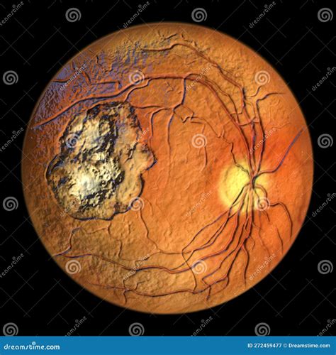 Retinal Scar Caused By A Toxoplasma Gondii Infection, Or Toxoplasmosis