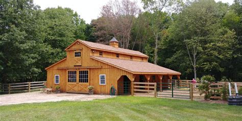 Prefab Barns In Pa Shop Top Rated Prebuilt Amish Modular Horse Barns