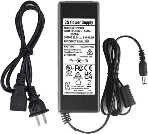 Ac 100 240v To Dc 12v 5a Power Supply Adapter South Africa Ubuy
