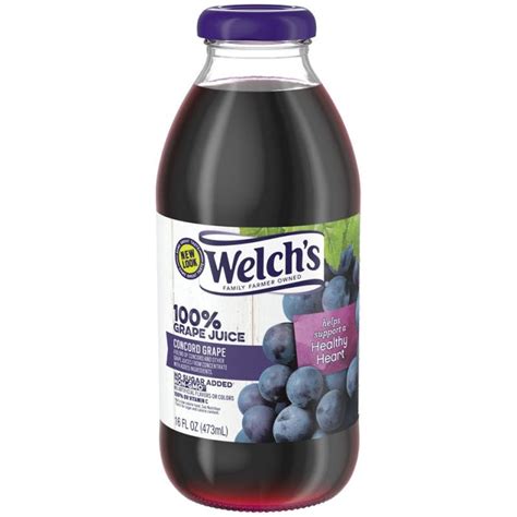 Welchs 100 Purple Grape Juice 16oz — Farmacias Arrocha