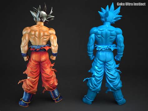 Goku Ultra Instinct 3d Model Cgtrader