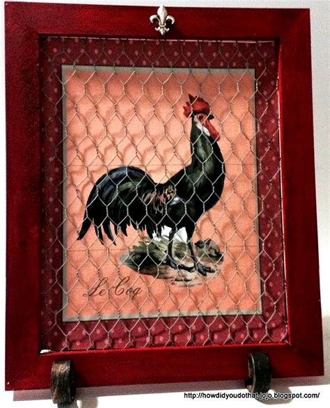 Rooster Wall Decor Reader Featured Project The