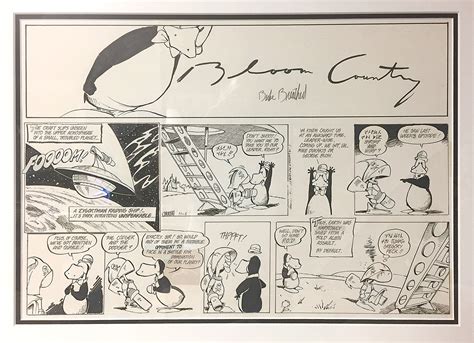 Bloom County Sunday Strip By Berkeley Breathed In Tony Brischler S Comic Strips
