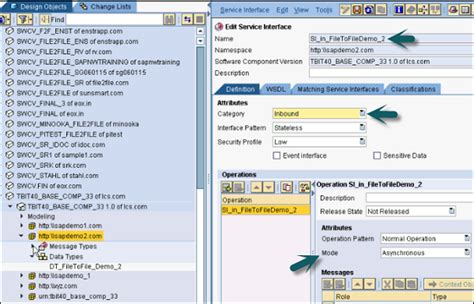 SAP PI Creating Service Interface