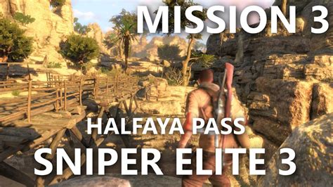 Sniper Elite 3 Campaign Co Op Mission 3 Halfaya Pass Youtube