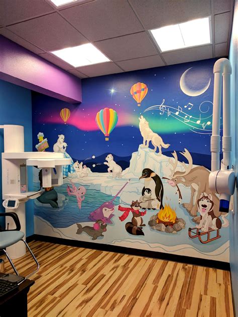 Check Out This Too Cool Custom Mural We Created For A Pediatric Office