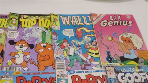 Lot Of 10 Misc Comic Booksvarous Cartoons Schmalz Auctions