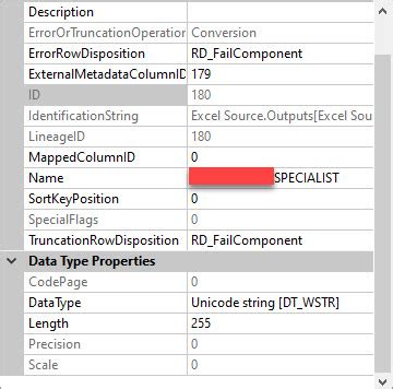 SSIS Cannot Convert Between Unicode And Non Unicode String Data Types Programming