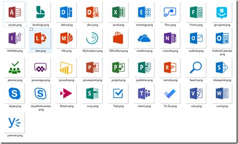 Premium versions of microsoft's popular productivity applications can be found in microsoft 365. The unveil of the new icons by Microsoft - Moviru